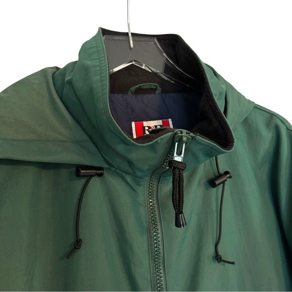 Vintage R&R Jean Nylon‎ Canva Ripstop Lined Techwear Anorak Weatherproof Size XL - Picture 10 of 13